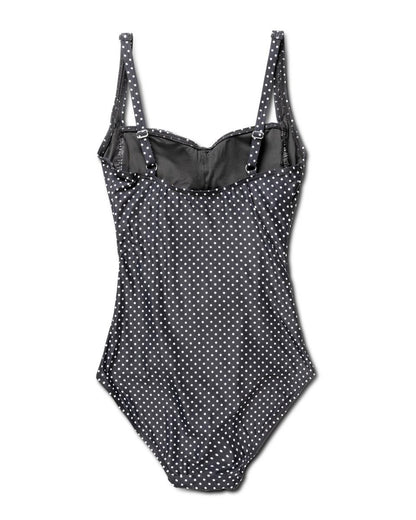 Shaping Potenza Swimsuit, Black Dot.