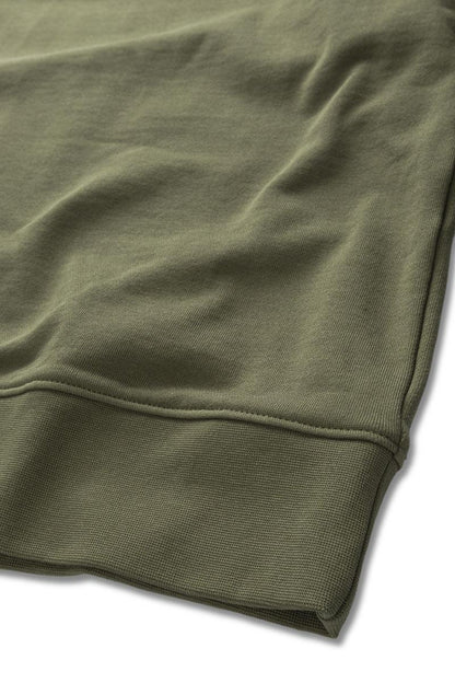 Panos Emporio  Organic Cotton Element Sweater, Olive