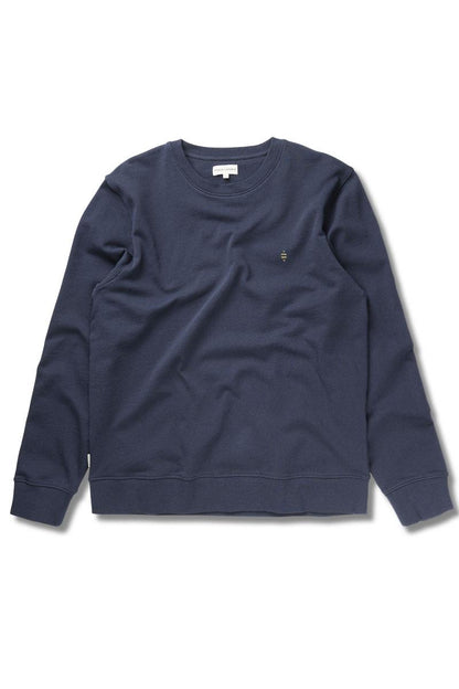 Panos Emporio  Organic Cotton Element Sweater, Navy