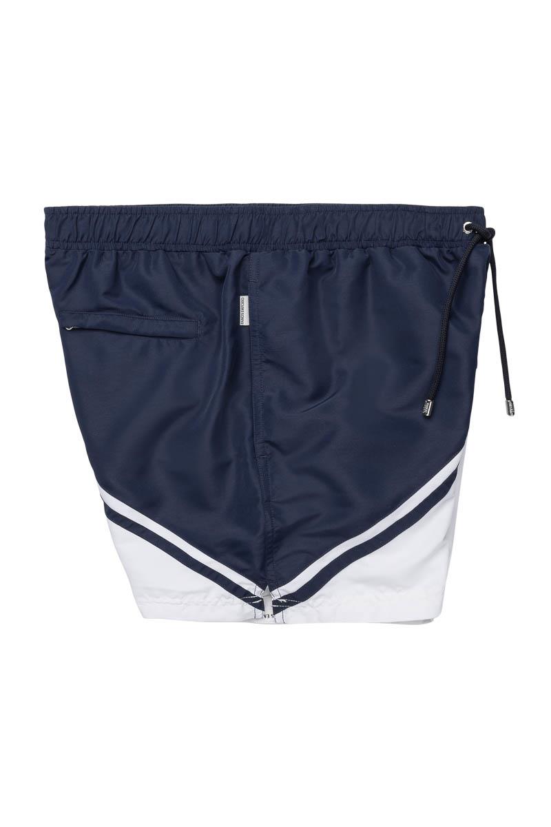 Panos Emporio Classic Trunks, Navy Nautic.