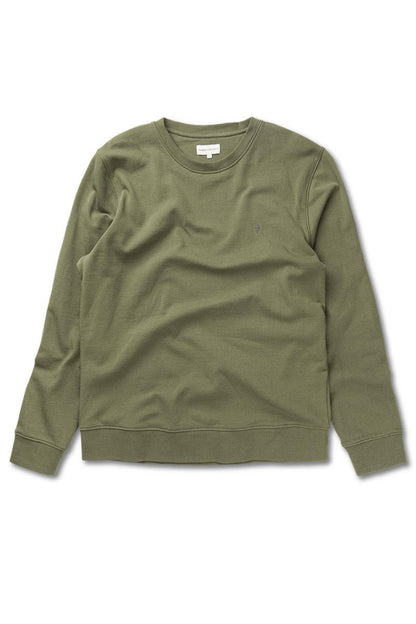 Panos Emporio  Organic Cotton Element Sweater, Olive